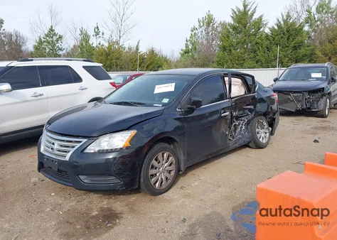 2015 Nissan Sentra Sv z USA, uszkodzony, nr VIN 3N1AB7AP8FL672406